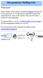 Mobile Screenshot of lists.psand.net